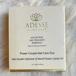 Adesse New York Power Couple Nail Care Duo Nail Growth Optimizer & Neroli Flower